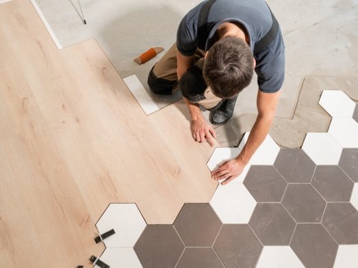 Flooring installation services in Arlington